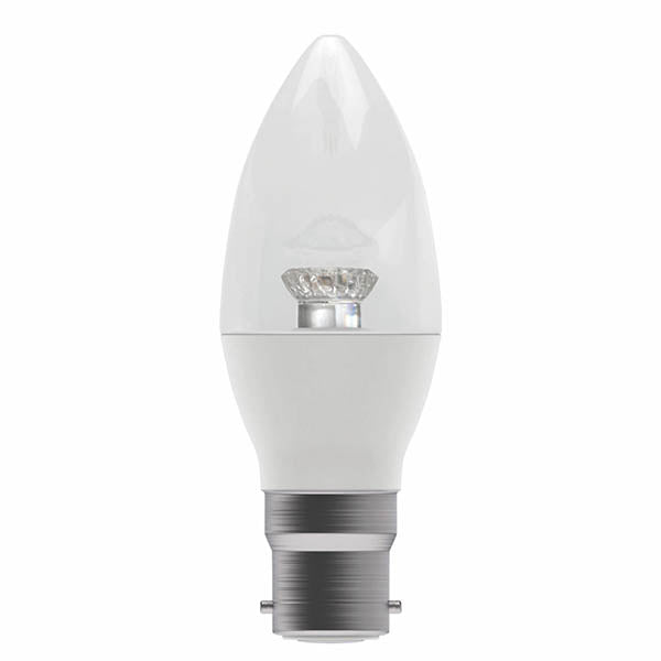 2.1W LED Filament Clear Candle Dimmable - BC, 4000K