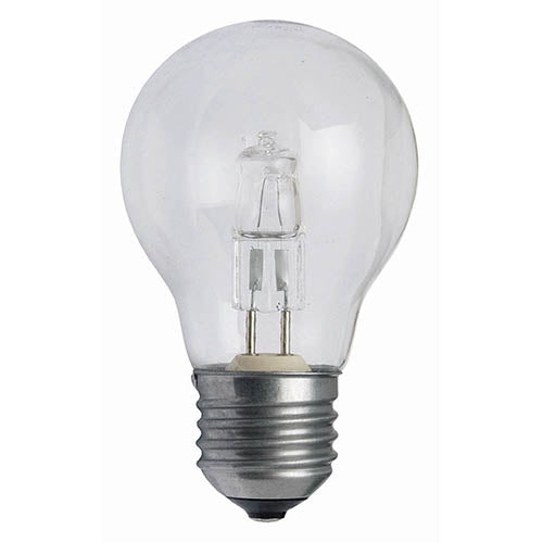 GLS 240v 42W ES Dimmable Halogen Light Bulb - Clear