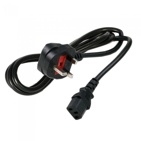 COM118R Power Cord 3 pin plug to IECF