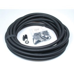 20mm PVC Flexible Conduit Contractor Pack & 10 Glands - Black